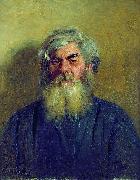 A peasant with an evil eye, Ilya Yefimovich Repin